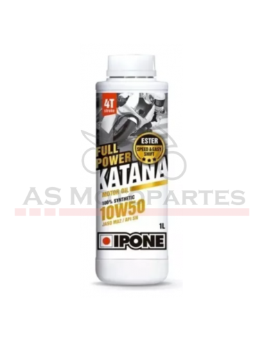 Aceite Katana Sintetico C/ Ester 10w50  Ipone